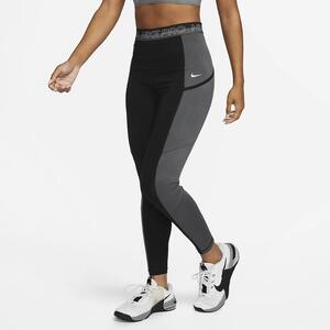 Nike Pro Women&#039;s High-Waisted 7/8 Training Leggings with Pockets DX0063-010