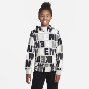 Nike Sportswear Big Kids&#039; (Girls&#039;) Fleece Hoodie DX5018-077