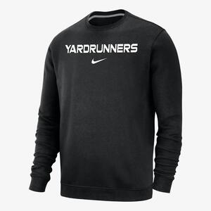 Nike College Club Fleece Yardrunners Men&#039;s Crew-Neck Sweatshirt M33778P95YR-BLK