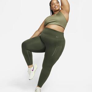 Nike Go Women&#039;s Firm-Support High-Waisted Full-Length Leggings with Pockets (Plus Size) DX3504-325