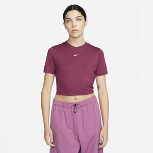 Nike Sportswear Essential Women&#039;s Slim-Fit Crop T-Shirt FB2873-653