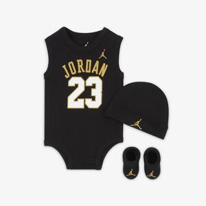 Jordan Jumpman Baby Bodysuit, Beanie and Booties Set LJ0208-K5X