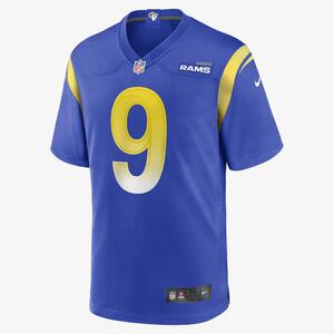 NFL Los Angeles Rams (Matthew Stafford) Men&#039;s Game Football Jersey 67NMLRGH95F-2NP