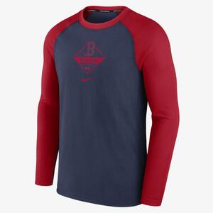 Nike Dri-FIT Top Game (MLB Boston Red Sox) Men&#039;s Long-Sleeve T-Shirt NAC1046NBQ-0BN