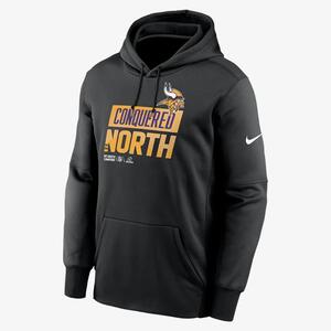 Nike Therma 2022 NFC North Champions Trophy Collection (NFL Minnesota Vikings) Men&#039;s Pullover Hoodie NPAQ00A9MZ-A5V