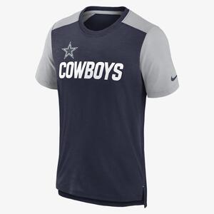 Nike Color Block Team Name (NFL Dallas Cowboys) Men&#039;s T-Shirt NKZG26K7RD-0YG