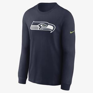 Nike Primary Logo (NFL Seattle Seahawks) Men’s Long-Sleeve T-Shirt NKAC41S78-CLH