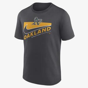 Nike Dri-FIT Pop Swoosh Town (MLB Oakland Athletics) Men&#039;s T-Shirt NMM206FFZ-0L7