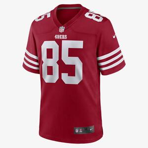 NFL San Francisco 49ers (George Kittle) Men&#039;s Game Football Jersey 67NMSAGH9BF-00D