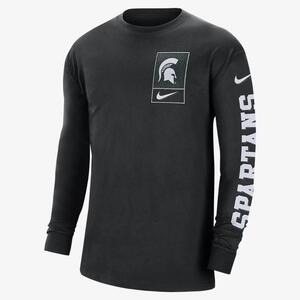 Michigan State Men&#039;s Nike College Long-Sleeve T-Shirt DZ3881-010