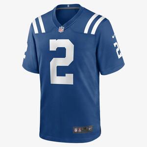 NFL Indianapolis Colts (Carson Wentz) Men&#039;s Game Football Jersey 67NMICGH98F-2NU