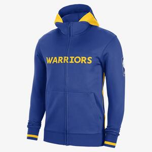 Golden State Warriors Showtime Men&#039;s Nike Dri-FIT NBA Full-Zip Hoodie DN7798-495