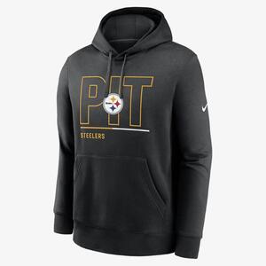 Nike City Code Club (NFL Pittsburgh Steelers) Men’s Pullover Hoodie NKDK00A7L-0YR