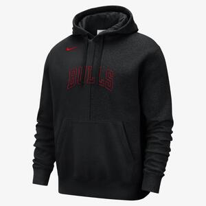 Chicago Bulls Courtside Men&#039;s Nike NBA Fleece Pullover Hoodie DR9322-010