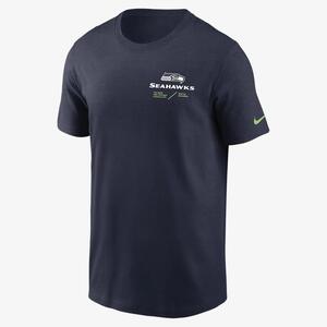 Nike Dri-FIT Lockup Team Issue (NFL Seattle Seahawks) Men&#039;s T-Shirt NS2241S78-7HQ