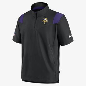 Nike Sideline Coach Lockup (NFL Minnesota Vikings) Men&#039;s Short-Sleeve Jacket NS15091N9M-63Q