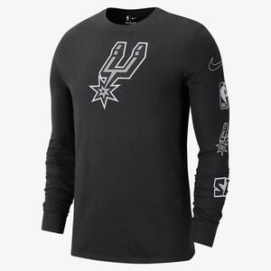 San Antonio Spurs City Edition Men&#039;s Nike NBA Long-Sleeve T-Shirt DV6057-010