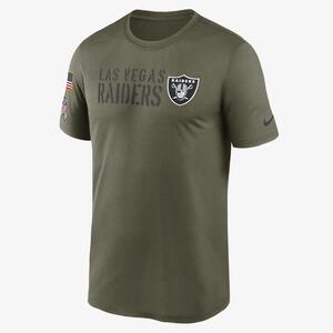Nike Dri-FIT Salute to Service Legend (NFL Las Vegas Raiders) Men&#039;s T-Shirt N9222DHA2Q-8BH