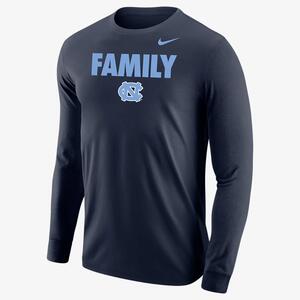 North Carolina Men&#039;s Nike College Long-Sleeve T-Shirt M12333P289-UNC