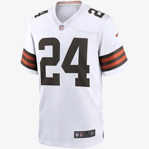 NFL Cleveland Browns (Nick Chubb) Men&#039;s Game Football Jersey 67NMCLGR93F-2PF