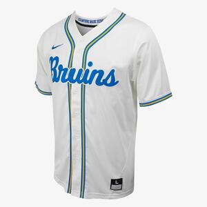 UCLA Men&#039;s Nike College Full-Button Baseball Jersey P33920J354-UCL