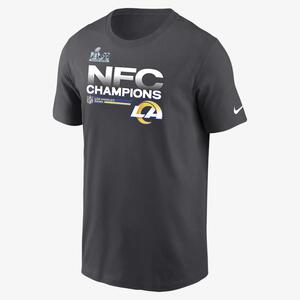 Nike 2021 NFC Champions Trophy Collection (NFL Los Angeles Rams) Men&#039;s T-Shirt NP9906F95Z-001