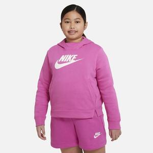 Nike Sportswear Big Kids&#039; (Girls&#039;) Pullover Hoodie (Extended Size) DA5157-623