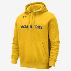 Golden State Warriors Courtside Men&#039;s Nike NBA Fleece Pullover Hoodie DR9326-728
