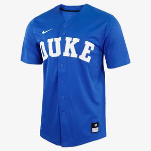Duke Men&#039;s Nike College Full-Button Baseball Jersey P33920J402-DUK