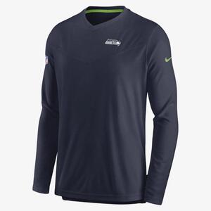 Nike Dri-FIT Lockup Coach UV (NFL Seattle Seahawks) Men&#039;s Long-Sleeve Top NS2511ZH78-636