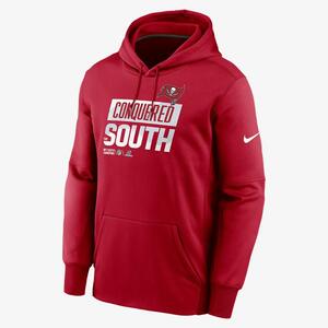 Nike Therma 2022 NFC South Champions Trophy Collection (NFL Tampa Bay Buccaneers) Men&#039;s Pullover Hoodie NPAQ6DL8BZ-A5V