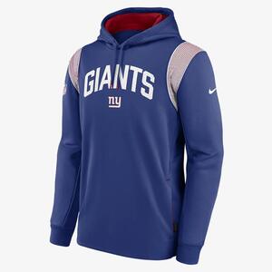 Nike Therma Athletic Stack (NFL New York Giants) Men&#039;s Pullover Hoodie NS49037L8I-5N9
