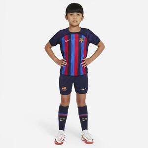 FC Barcelona 2022/23 Home Little Kids&#039; Soccer Kit DJ7890-452