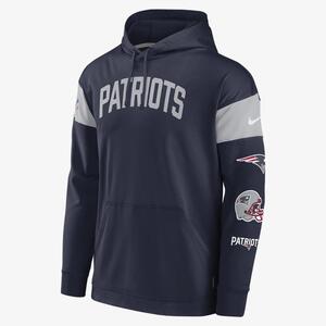 Nike Dri-FIT Athletic Arch Jersey (NFL New England Patriots) Men&#039;s Pullover Hoodie NS53447M8K-5UC