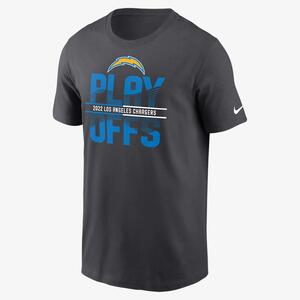 Nike 2022 NFL Playoffs Iconic (NFL Los Angeles Chargers) Men&#039;s T-Shirt NP9906F97X-G0G