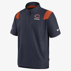 Nike Sideline Coach Lockup (NFL Chicago Bears) Men&#039;s Short-Sleeve Jacket NS15051Y7Q-63Q