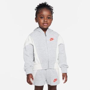 Nike XO Swoosh Full-Zip Hoodie Toddler Hoodie 26K587-GAK