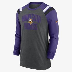 Nike Athletic Fashion (NFL Minnesota Vikings) Men&#039;s Long-Sleeve T-Shirt NKZKFB249M-0YP