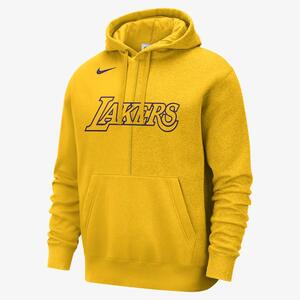 Los Angeles Lakers Courtside Men&#039;s Nike NBA Fleece Pullover Hoodie DR9314-728