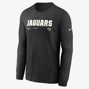 Nike Dri-FIT Infograph Lockup (NFL Jacksonville Jaguars) Men&#039;s Long-Sleeve T-Shirt NS2700A9N-7HU