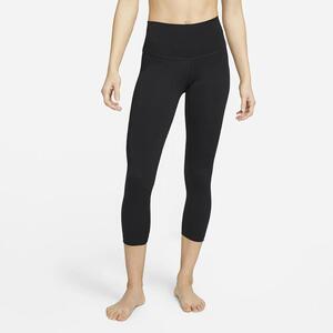 Nike Yoga Women&#039;s High-Waisted Cropped Leggings DQ6025-010