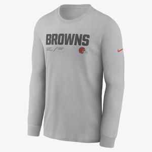 Nike Dri-FIT Infograph Lockup (NFL Cleveland Browns) Men&#039;s Long-Sleeve T-Shirt NS2704R93-7HU