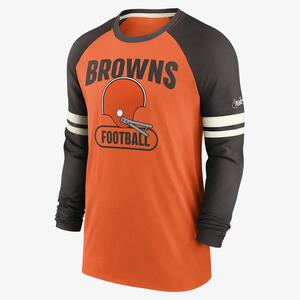 Nike Dri-FIT Historic (NFL Cleveland Browns) Men&#039;s Long-Sleeve T-Shirt NKNQ10FMV1D-ILA
