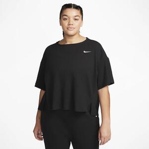 Nike Sportswear Women&#039;s Ribbed Jersey Short-Sleeve Top (Plus Size) FB3211-010