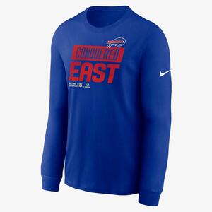Nike 2022 AFC East Champions Trophy Collection (NFL Buffalo Bills) Men&#039;s Long-Sleeve T-Shirt NPAC4DA81Z-A5V
