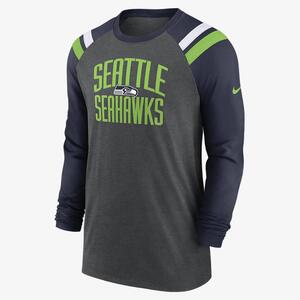 Nike Athletic Fashion (NFL Seattle Seahawks) Men&#039;s Long-Sleeve T-Shirt NKZKEH1778-0YP