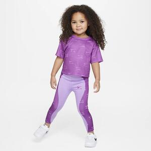 Nike Air Boxy Tee and Leggings Set Toddler Set 26K665-P3R