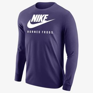 TCU Futura Men&#039;s Nike College Long-Sleeve T-Shirt M12333P704-TCU