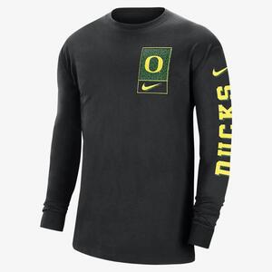 Oregon Men&#039;s Nike College Long-Sleeve T-Shirt DZ3884-010