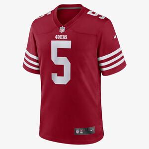 NFL San Francisco 49ers (Trey Lance) Men&#039;s Game Football Jersey 67NMSAGH9BF-00K